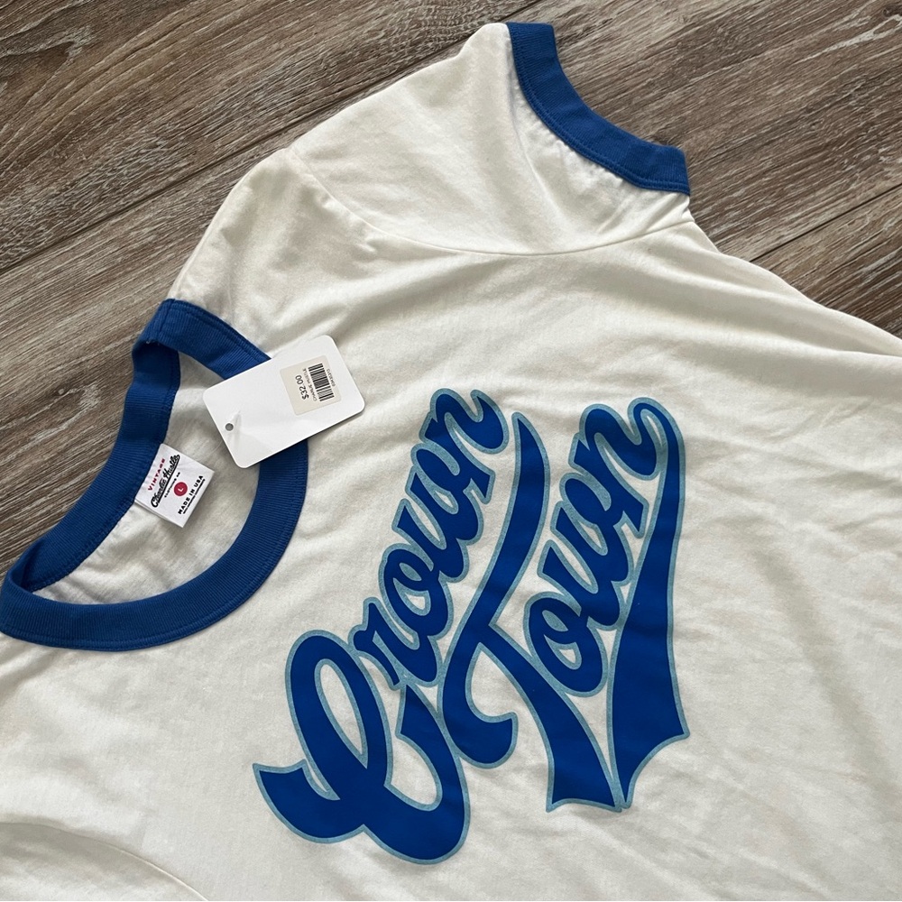 Charlie Hustle “Crown Town” KC Royals Ringer Tee